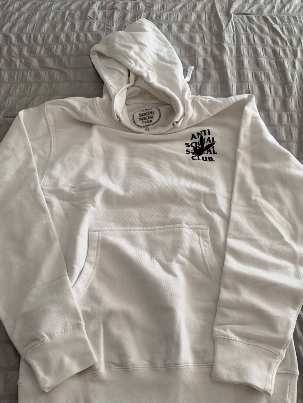 🔥 **Anti Social Social Club x Playboy Hoodie – Size Small** 🐰